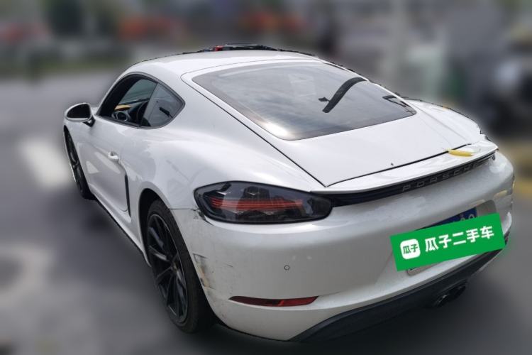 Used Porsche 718 2018 Cayman 2.0T Rear Left 45 Deg