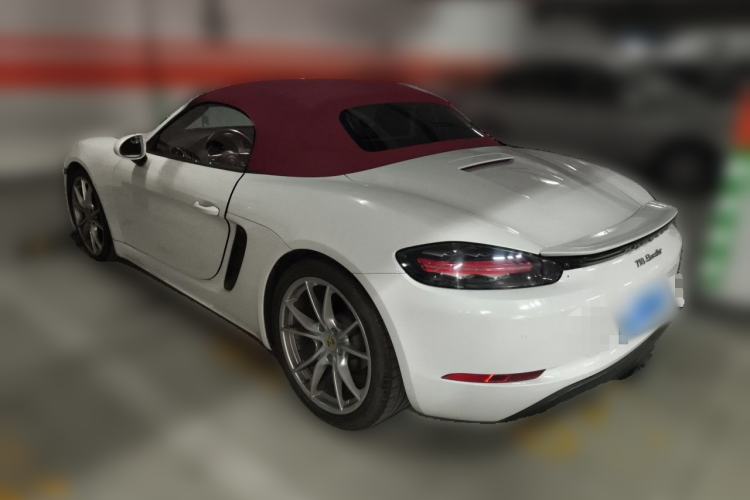 Used Porsche 718 2018 Boxster 2.0T Rear Left 45 Deg