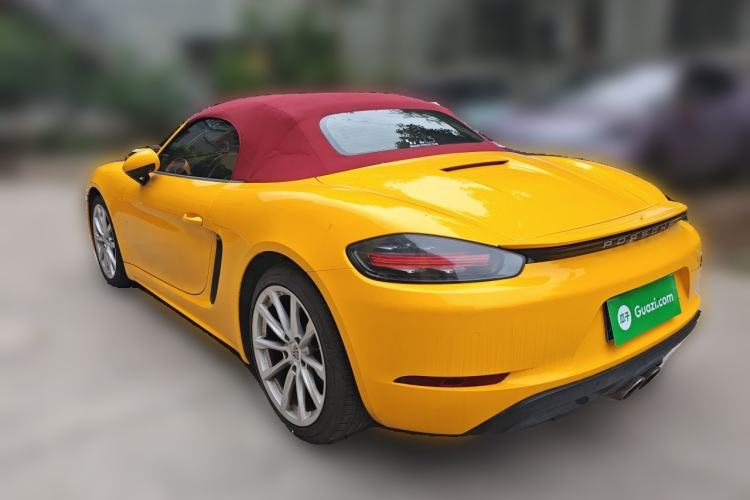 Used Porsche 718 2018 Boxster 2.0T Rear Left 45 Deg