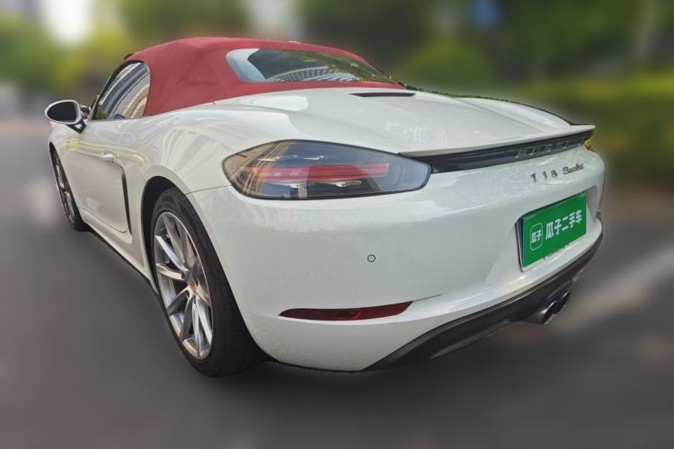 Used Porsche 718 2018 Boxster 2.0T Rear Left 45 Deg