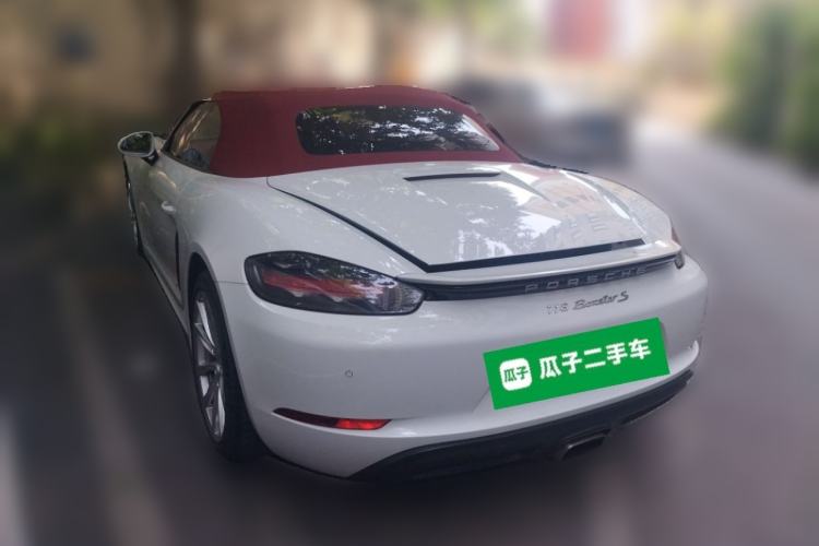 Used Porsche 718 2018 Boxster 2.0T Rear Left 45 Deg