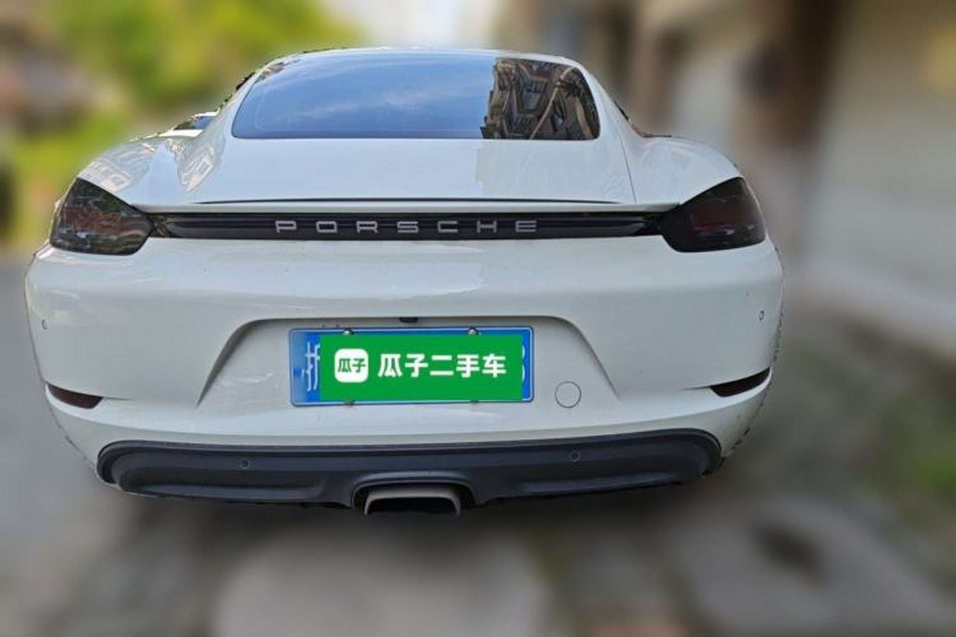 Used Porsche 718 2018 Cayman 2.0T Rear