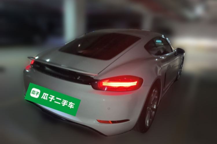 Used Porsche 718 2018 Cayman 2.0T Rear Right 45 Deg