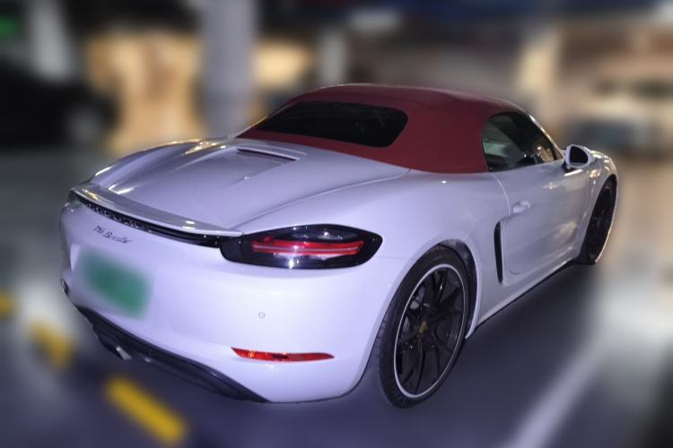 Used Porsche 718 2018 Boxster 2.0T Rear Right 45 Deg