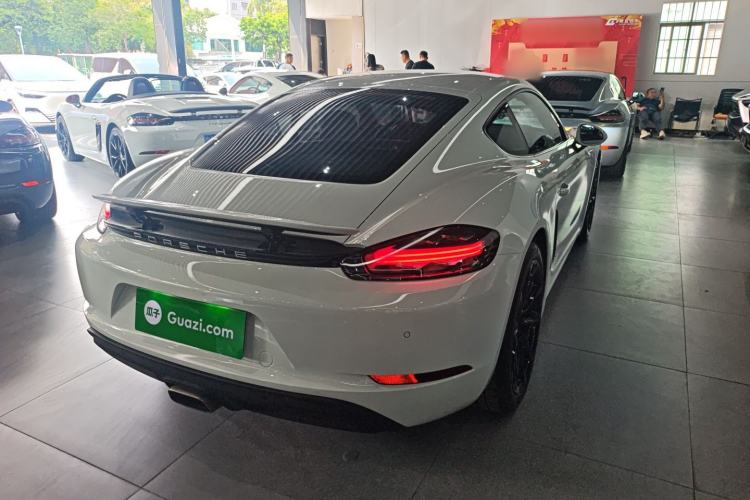 Used Porsche 718 2018 Cayman 2.0T Rear Right 45 Deg
