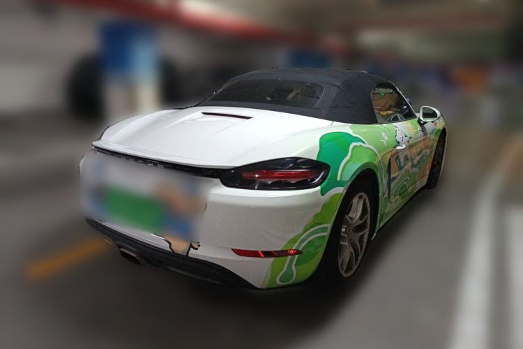 Used Porsche 718 2018 Boxster 2.0T Rear Right 45 Deg