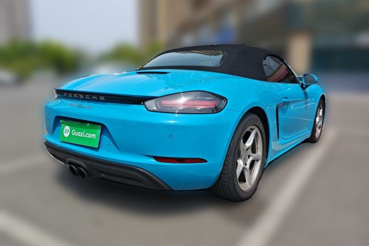 Used Porsche 718 2018 Boxster 2.0T Rear Right 45 Deg