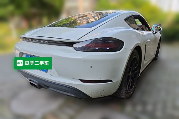 Used Porsche 718 2018 Cayman 2.0T Rear Right 45 Deg
