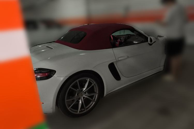 Used Porsche 718 2018 Boxster 2.0T Rear Right 45 Deg