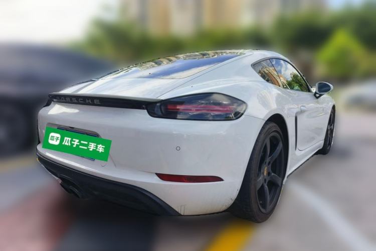Used Porsche 718 2018 Cayman 2.0T Rear Right 45 Deg