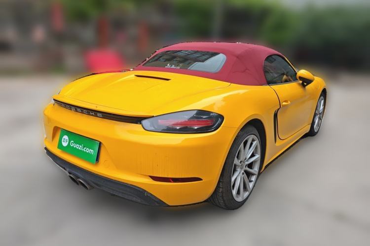 Used Porsche 718 2018 Boxster 2.0T Rear Right 45 Deg