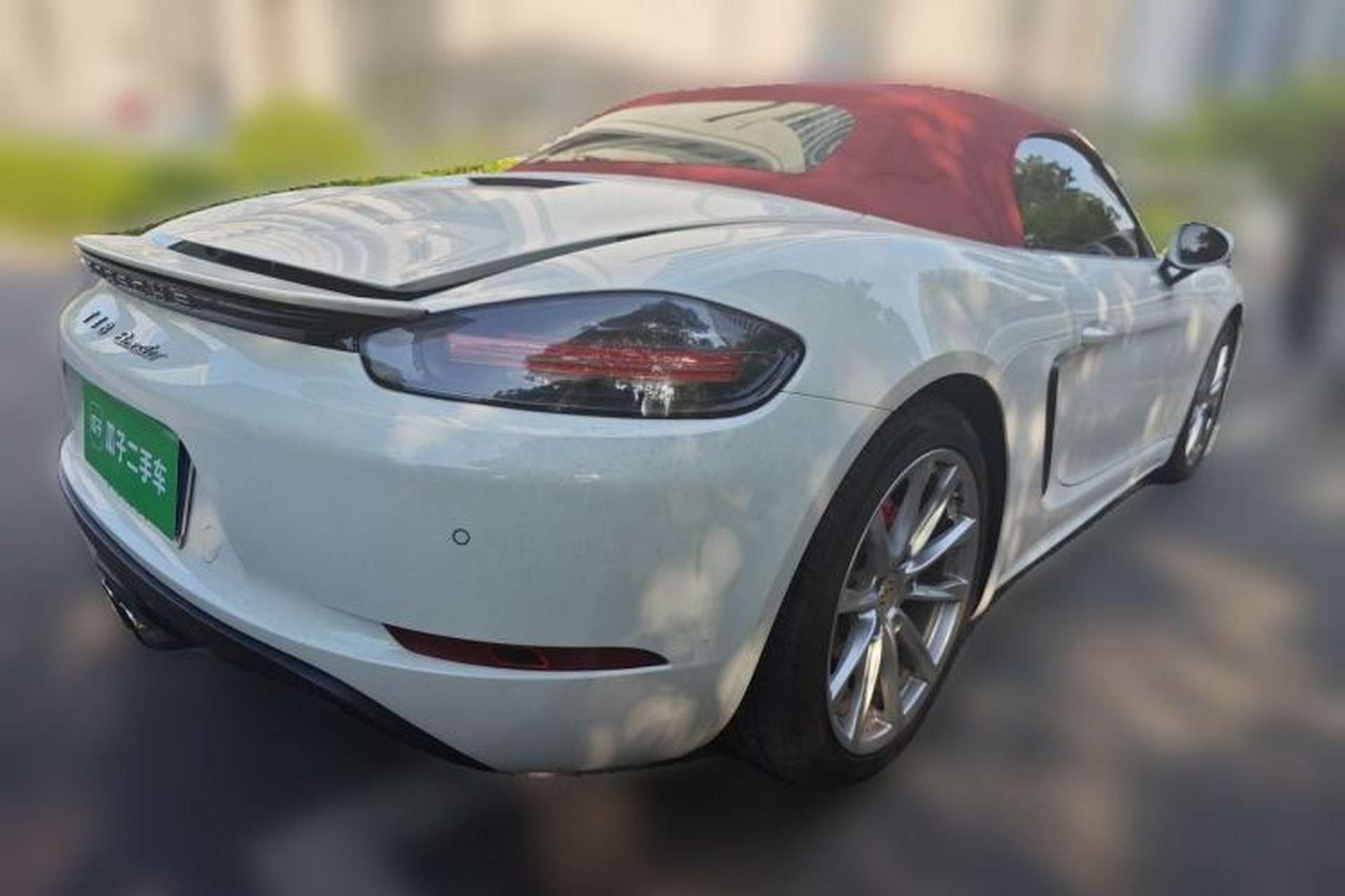 Used Porsche 718 2018 Boxster 2.0T Rear Right 45 Deg