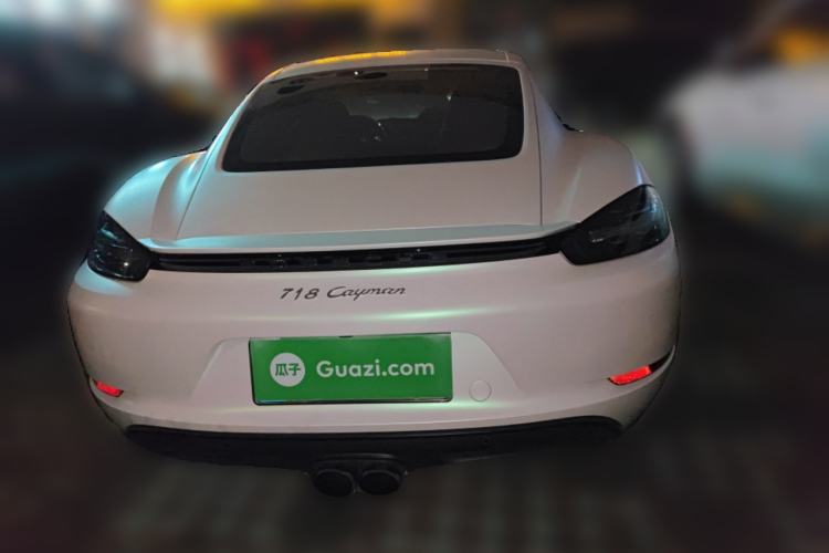 Used Porsche 718 2018 Cayman 2.0T Rear