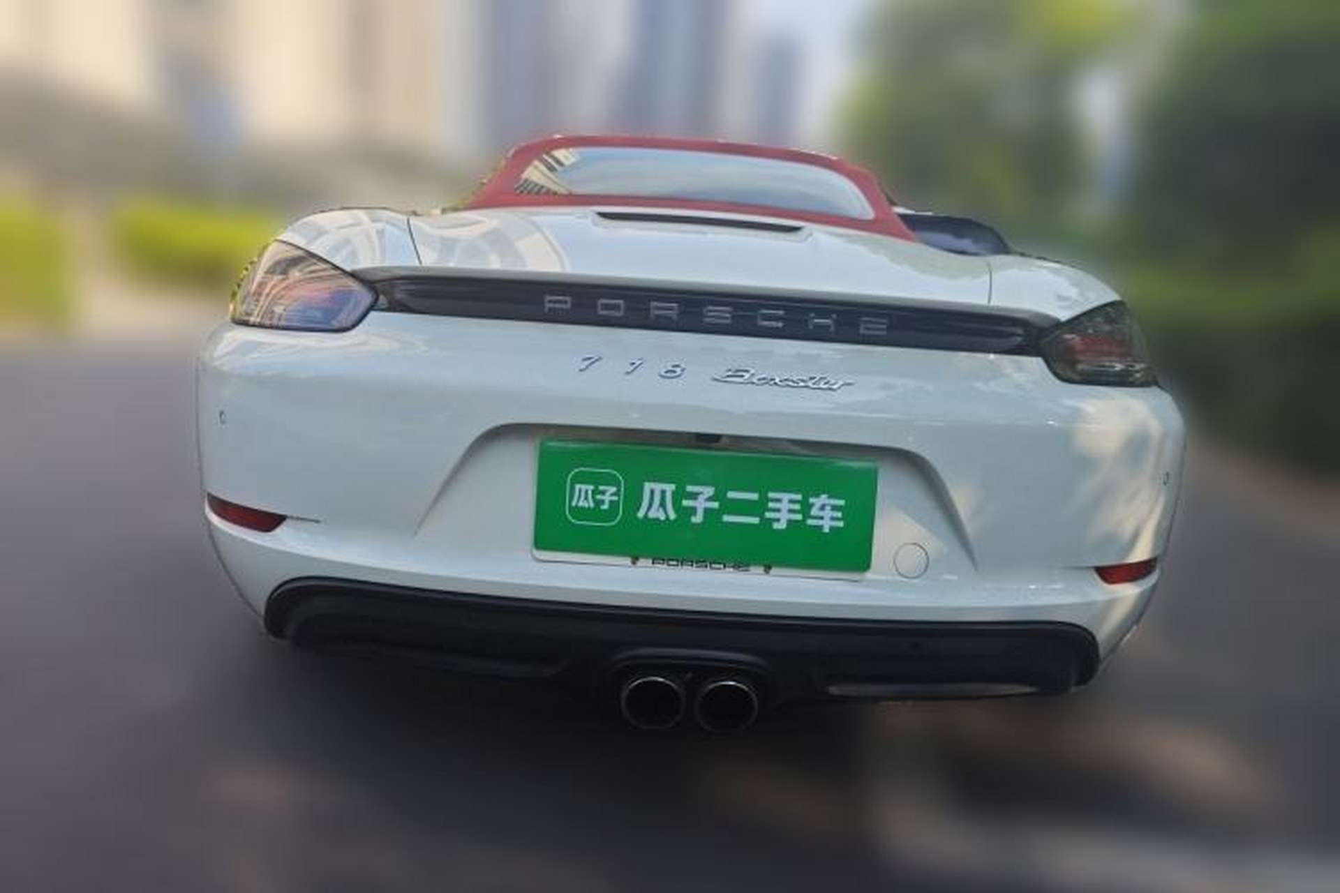 Used Porsche 718 2018 Boxster 2.0T Rear