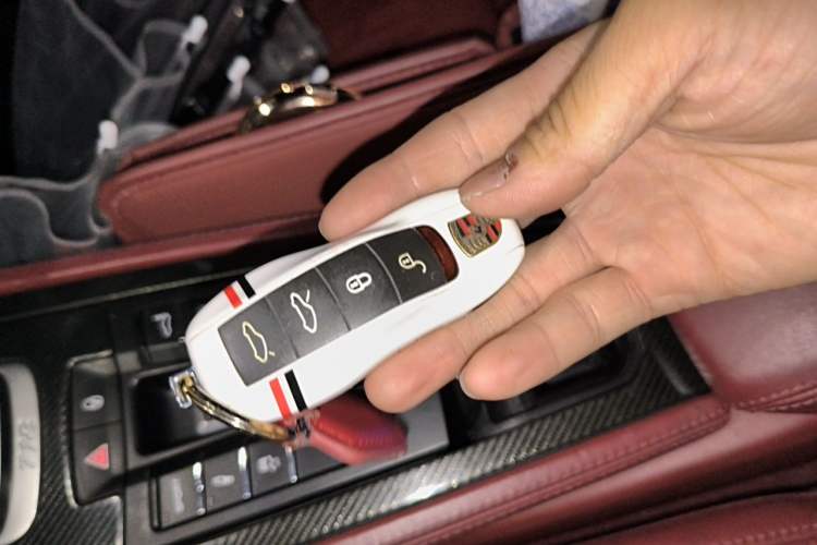 Used Porsche 718 2018 Boxster 2.0T Vehicle Key