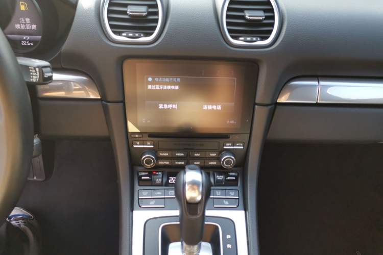 Used Porsche 718 2018 Boxster 2.0T Audio And AC Panel