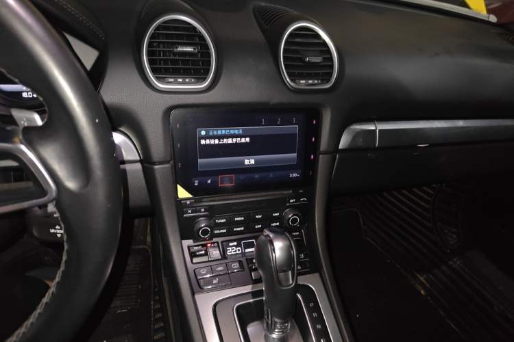 Used Porsche 718 2018 Boxster 2.0T Audio And AC Panel