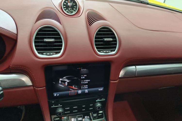 Used Porsche 718 2018 Boxster 2.0T Audio And AC Panel