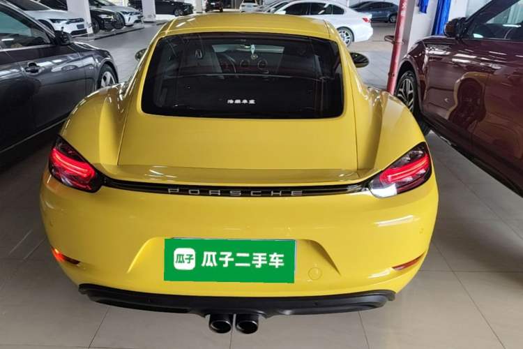 Used Porsche 718 2018 Cayman 2.0T Rear