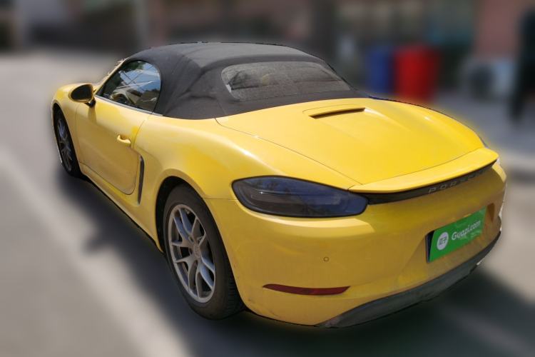 Used Porsche 718 2018 Boxster 2.0T Rear Left 45 Deg