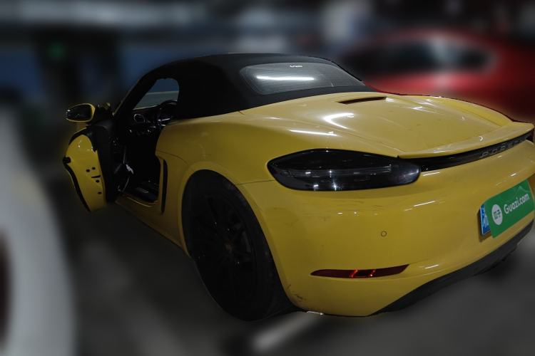 Used Porsche 718 2018 Boxster 2.0T Rear Left 45 Deg