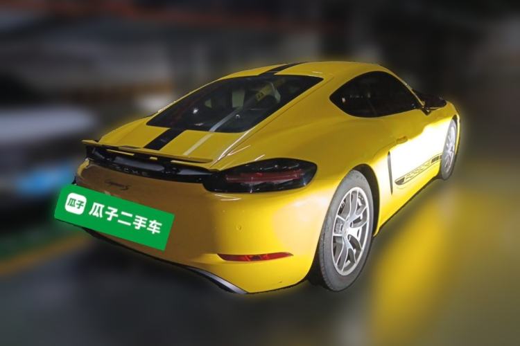 Used Porsche 718 2018 Cayman 2.0T Rear Right 45 Deg