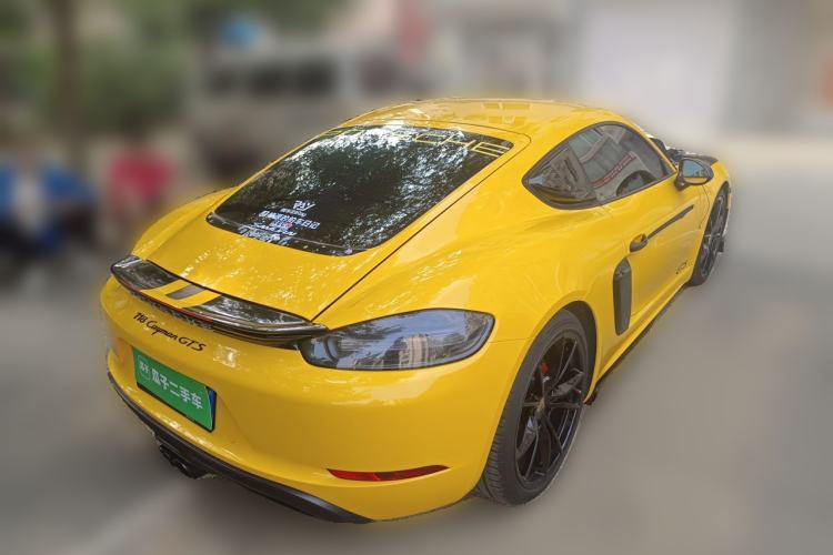 Used Porsche 718 2018 Cayman 2.0T Rear Right 45 Deg