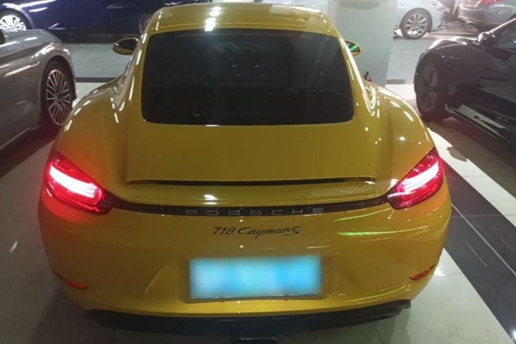 Used Porsche 718 2018 Cayman 2.0T Rear