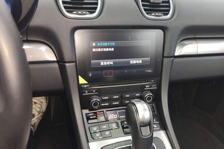 Used Porsche 718 2019 Boxster T 2.0T Audio And AC Panel