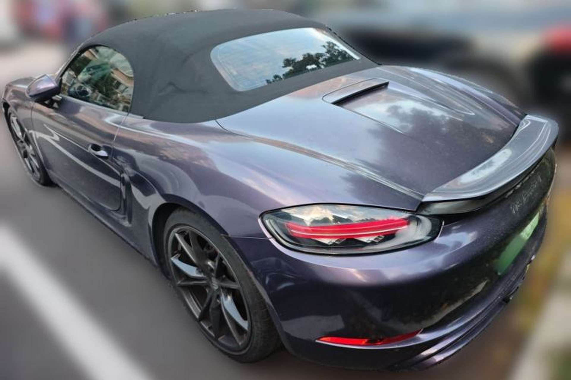 Used Porsche 718 2019 Boxster T 2.0T Rear Left 45 Deg