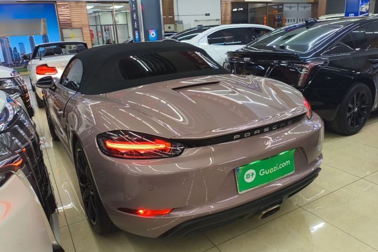Used Porsche 718 2019 Boxster T 2.0T Rear Left 45 Deg