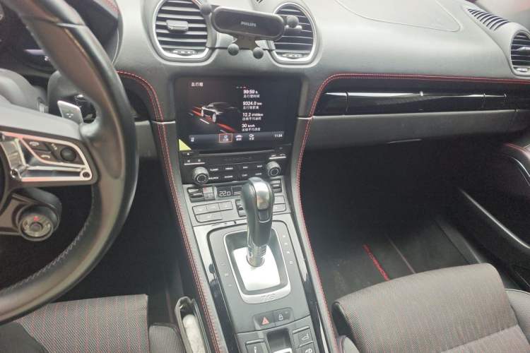 Used Porsche 718 2019 Boxster T 2.0T Audio And AC Panel