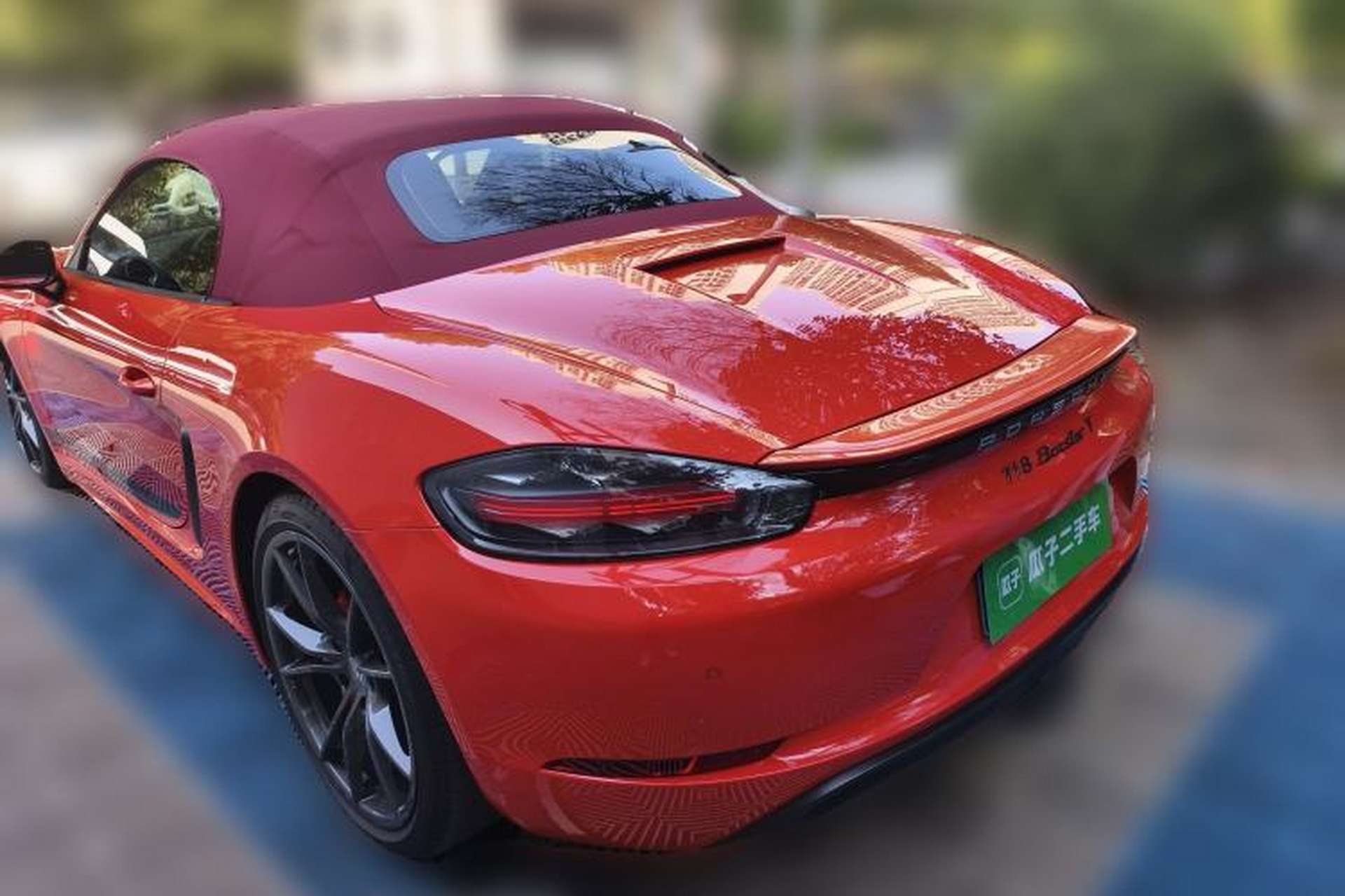 Used Porsche 718 2019 Boxster T 2.0T Rear Left 45 Deg