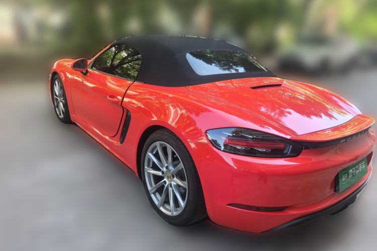 Used Porsche 718 2019 Boxster T 2.0T Rear Left 45 Deg