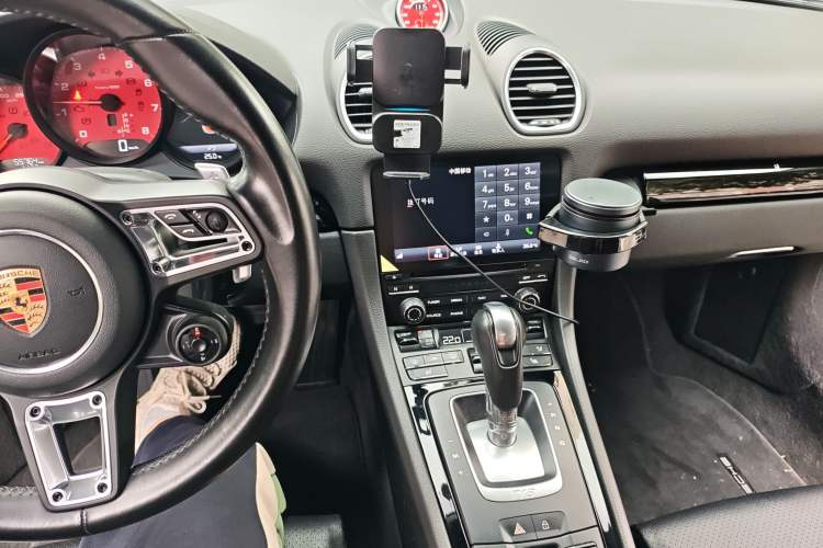 Used Porsche 718 2019 Boxster T 2.0T Audio And AC Panel