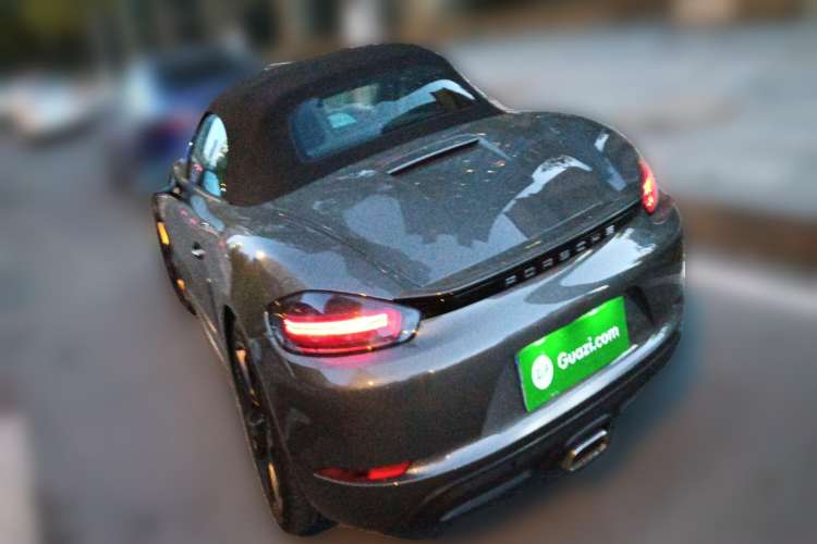 Used Porsche 718 2019 Boxster T 2.0T Rear Left 45 Deg