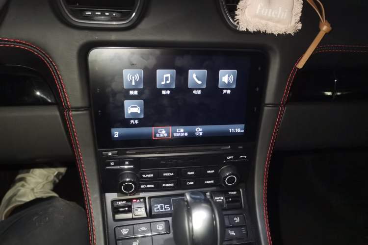 Used Porsche 718 2019 Boxster T 2.0T Audio And AC Panel
