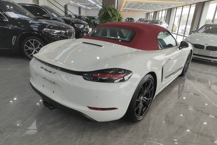 Used Porsche 718 2019 Boxster T 2.0T Rear Right 45 Deg