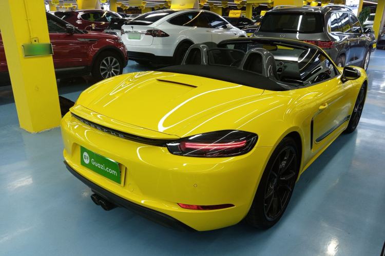 Used Porsche 718 2019 Boxster T 2.0T Rear Right 45 Deg