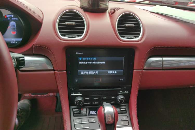 Used Porsche 718 2020 Boxster 2.0T Audio And AC Panel