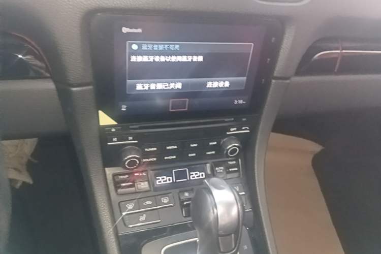 Used Porsche 718 2020 Boxster 2.0T Audio And AC Panel