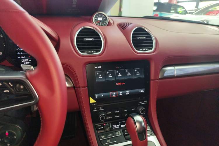 Used Porsche 718 2020 Boxster 2.0T Audio And AC Panel