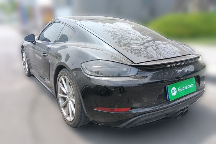 Used Porsche 718 2020 Cayman 2.0T Rear Left 45 Deg