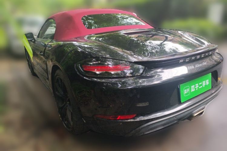 Used Porsche 718 2020 Boxster 2.0T Rear Left 45 Deg