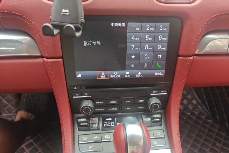 Used Porsche 718 2020 Cayman 2.0T Audio And AC Panel