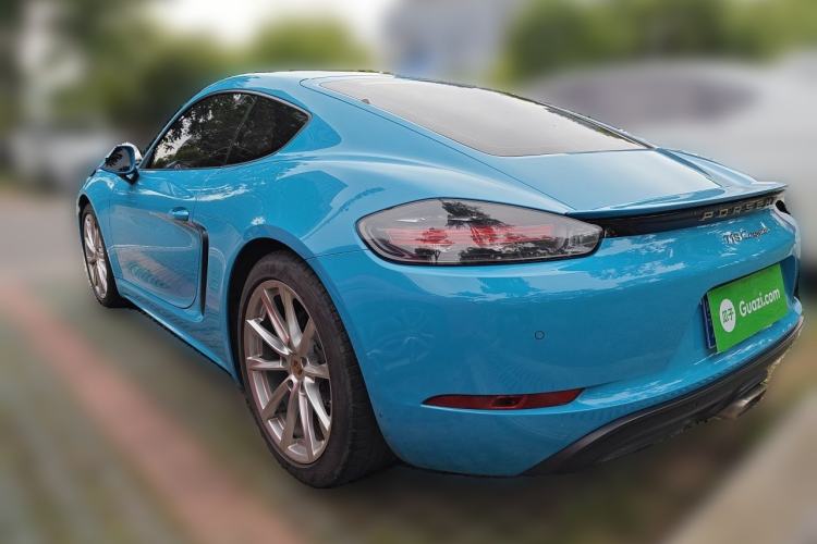Used Porsche 718 2020 Cayman 2.0T Rear Left 45 Deg