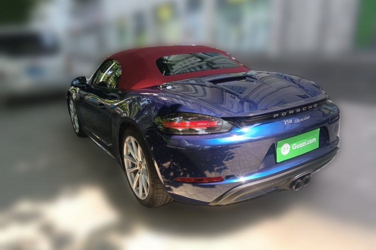 Used Porsche 718 2020 Boxster 2.0T Rear Left 45 Deg