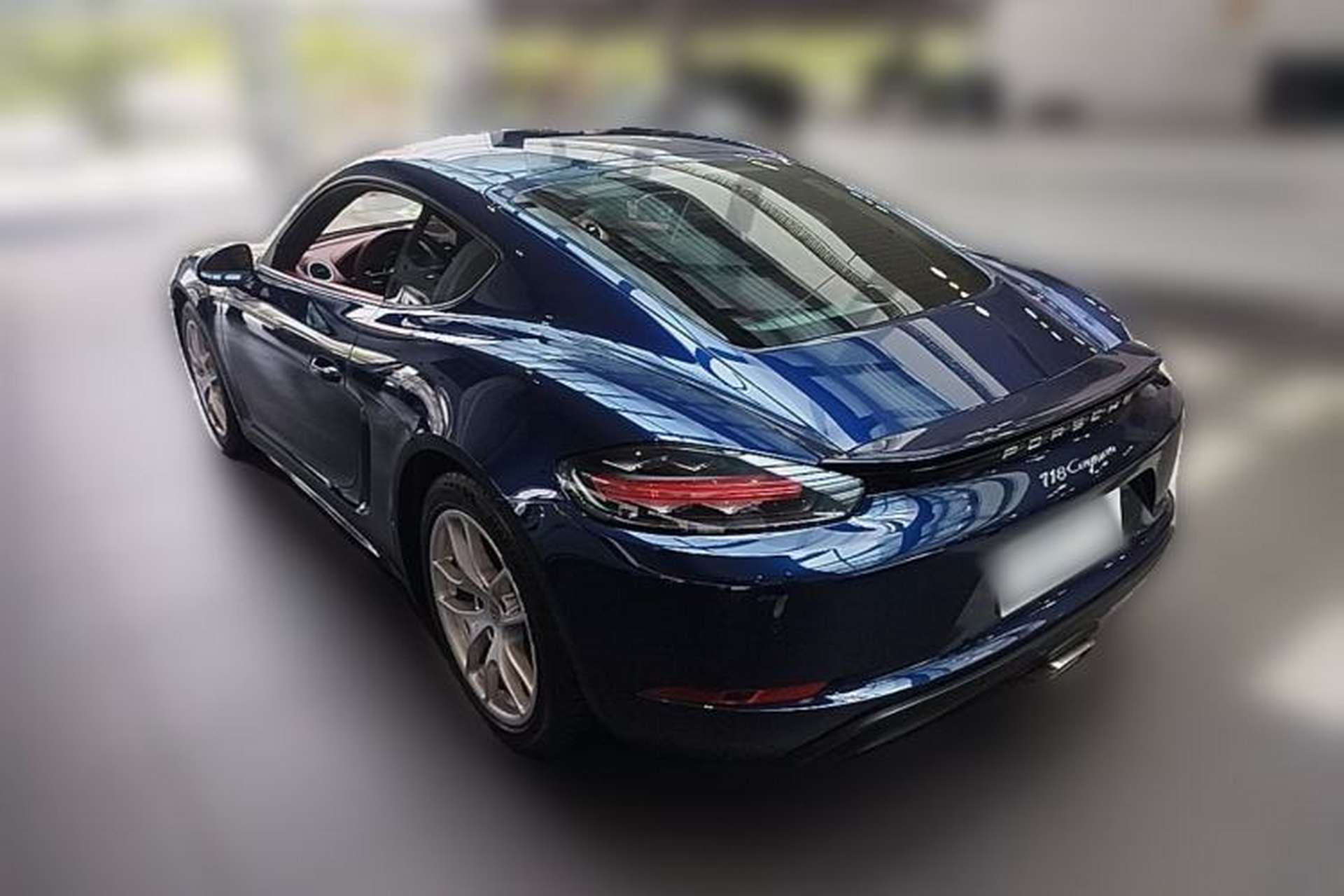 Used Porsche 718 2020 Cayman 2.0T Rear Left 45 Deg
