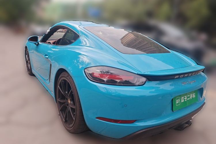 Used Porsche 718 2020 Cayman 2.0T Rear Left 45 Deg