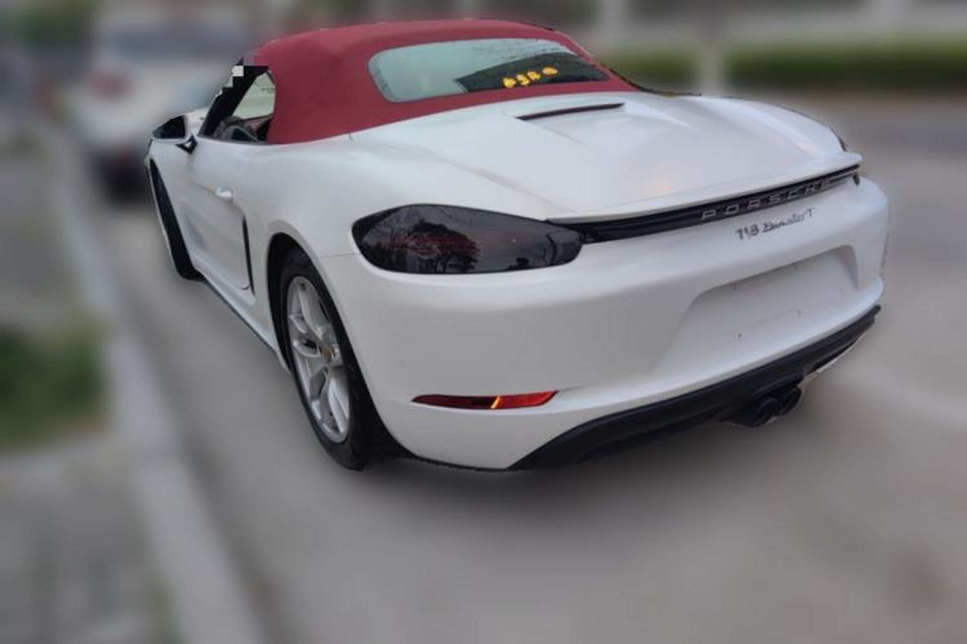 Used Porsche 718 2020 Boxster 2.0T Rear Left 45 Deg